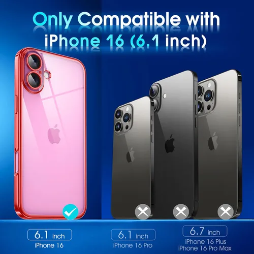 Vista 140 de Supdeal Funda cristalina transparente para iPhone 11, [No se amarillea] [Protección de la cámara] [Probado contra caídas de grado militar] Funda
