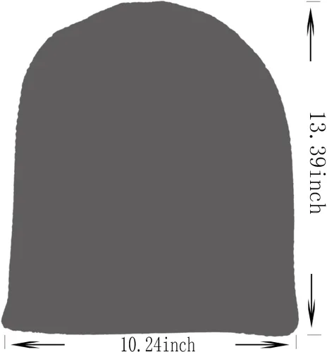 Vista 13 de FORBUSITE Gorro de punto largo holgado para hombre para verano e invierno, de gran