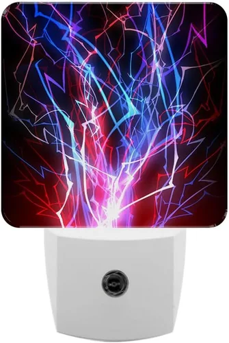 Vista 7 de WIRESTER Luz nocturna LED enchufable, lámpara con sensor automático del atardecer al amanecer para dormitorio, baño, cocina, pasillo, escaleras