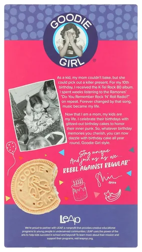 Vista 4 de GOODIE GIRL Cookie Cr?®me - Pastel de cumpleaños, 10.6 onzas