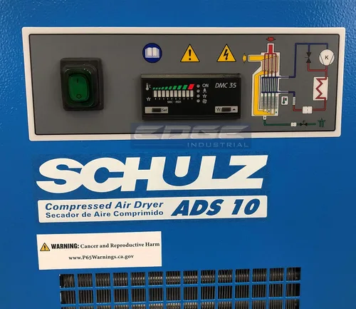 Vista 8 de SCHULZ SECADOR DE AIRE REFRIGERADO PARA COMPRESOR DE AIRE, SISTEMAS DE AIRE COMPRIMIDO, 10 CFM, PARA COMPRESORES DE 2 Y 3 HP (CON PRECARGADOR)