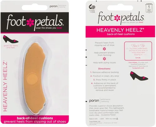 Vista 4 de Foot Petals Insertos de cojín de espalda redondeada para mujer