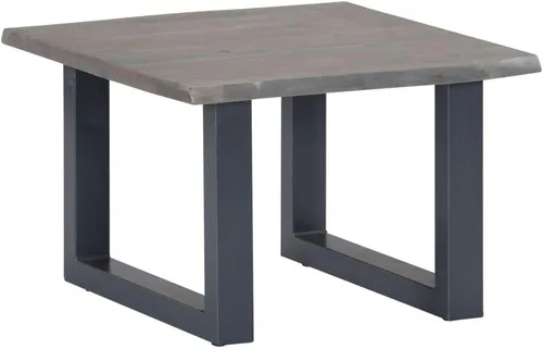 Vista 10 de Mesa auxiliar, mesa de centro de granja con armarios de almacenamiento, mesa de centro única adecuada para sala de estar, oficina, balcón con bordes