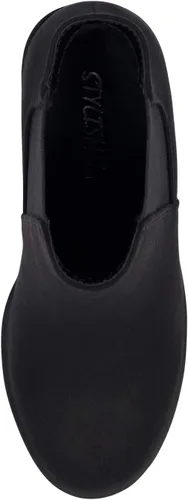 Vista 6 de STYLISH S DIVINE - Botines Chelsea con plataforma y punta redonda para mujer