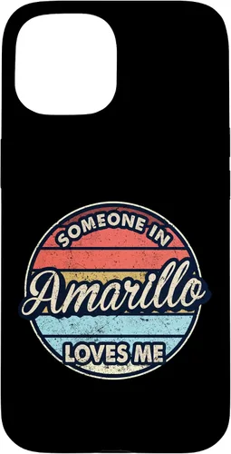 Vista 6 de iPhone 16 Someone In Amarillo Loves Me City US USA Case