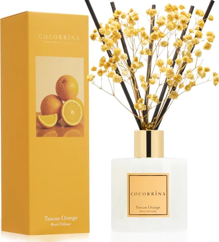 Vista 65 de Difusor de Varillas Cocorrína - Difusor Aromatizante con Aroma de Arroyo de Bambú con 8 Varillas, Difusor de Fragancia para Hogar, Decoración