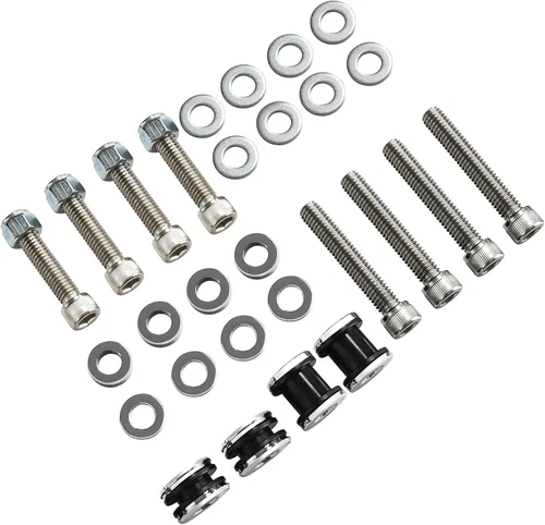 Vista 2 de TCT-MOTORPARTS Kit de herramientas de acoplamiento de barra Sissy para Harley Fat Boy Softail Deluxe FLSTF FLSTFBS FLSTFB 2008-2017 Compatible