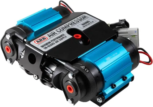 Vista 3 de ARB CKMTA12 ARB505 - Compresor de aire doble de alto rendimiento de 12 voltios y deflador E-Z