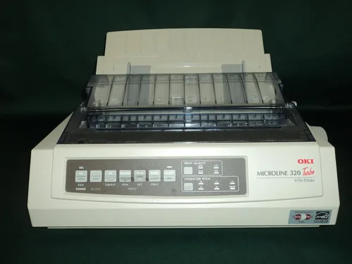 Vista 2 de Microline 320 impresora por impacto de matriz de puntos turbo