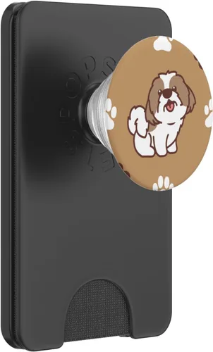 Vista 7 de Shih Tzu - PopSockets intercambiables para perros