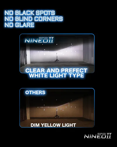 Vista 5 de NINEO Luz antiniebla 9005, ajuste inalámbrico para luces de accesorios ATV/UTV, paquete de 2