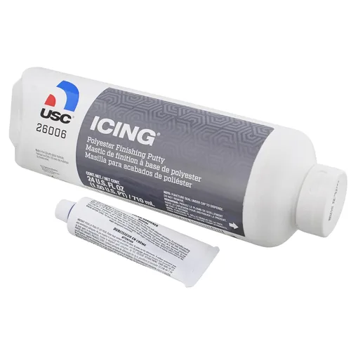Vista 4 de Acristalamiento & acabado con relleno de masilla USC 26006 Icing, tubo de 24 oz