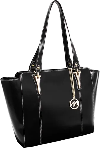 Vista 2 de McKlein Aldora - Bolso de piel para mujer con bolsillo para tablet