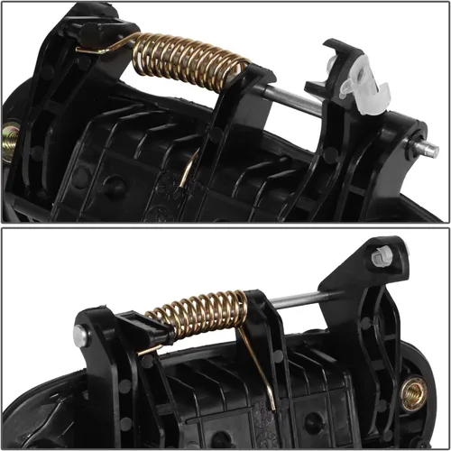 Vista 5 de DNA MOTORING OEM-DHO-00258 - Tirador de la puerta del lado del pasajero trasero compatible con Chevy Aveo 04-08 / 09-10 G3