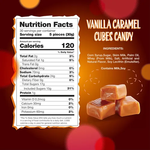 Vista 2 de Caramelos envueltos individualmente, bolsa de 2 libras