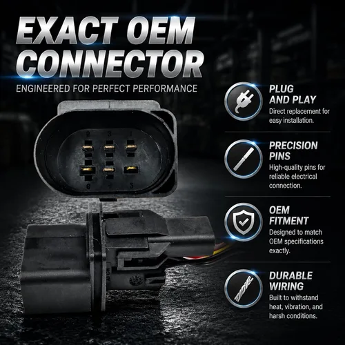 Vista 6 de Reemplazo del sensor de combustible de aire superior aguas arriba para Audi A4 A8 Tt Quattro 1.8L 4.2L, para Vw Golf Jetta Passat Phaeton Oxygen O2