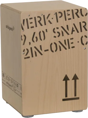 Vista 10 de Schlagwerk CP403 cajon repicador 2-en-1 – Mediano, Negro, L