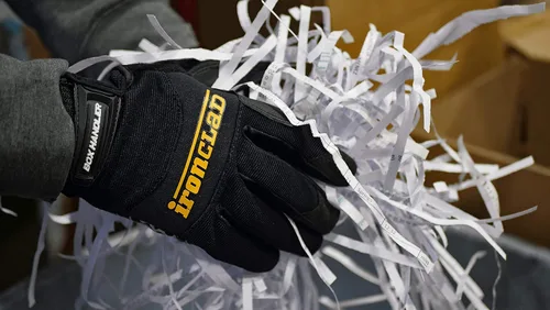 Vista 8 de Ironclad Box Handler - Guantes de trabajo BHG, agarre extremo, ajuste de rendimiento, duraderos, lavables a máquina, (1 par), color negro