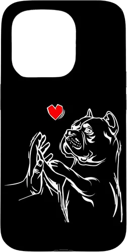 Vista 14 de American Bully Love Cute Pitbull Dog Mom Funny Girls Case for iPhone 17