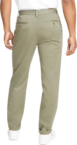 Vista 3 de Nautica Pantalón Chino de Corte Clásico con Frente Plano Elástico Sólido Deck para Hombre
