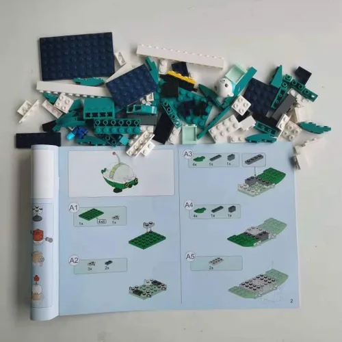 Vista 4 de Enlighten Octonauts Octo-Pod Octopod – Juego de bloques de construcción sin caja original