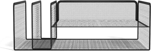 Vista 6 de TRU RED Staples TR57538-CC - Archivo horizontal de malla de alambre de 4 compartimentos