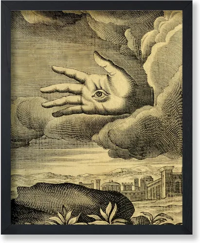 Vista 27 de Poster Master Póster astrológico clásico, impresión de ciencia vintage, regalo para artistas, amigos, el antiguo zodiaco de Egipto, rueda