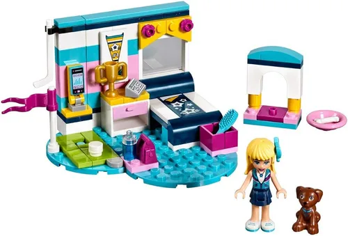 Vista 3 de LEGO Friends 41328 Cuarto de Stephanie - Conjunto de construcción (95 piezas)