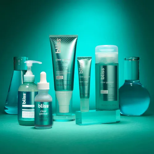 Vista 8 de Bliss Clear Genius Tónico + Suero Clarificante - 127 ml - Purifica los poros, tonifica, calma y aclara la piel - Ácido salicílico, Niacinamida
