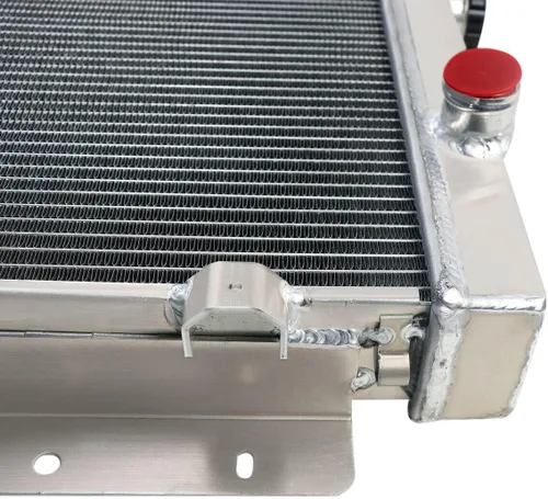 Vista 6 de Radiador para 74 Dodge Coronet/Monaco 73-74 Dodge Charger y 74-75 Chrysler Newport y 74 Plymouth Satellite, 4 filas todos los radiadores de aluminio