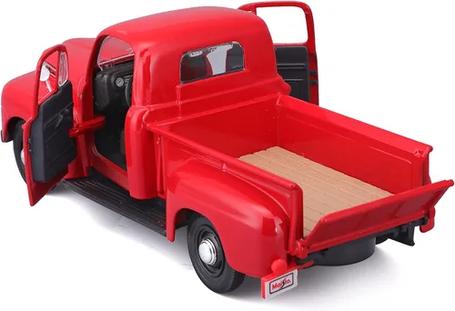 Vista 6 de Maisto Línea de montaje 1:24 1948 Ford F-1 Pick-up, rojo