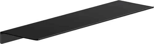 Vista 22 de Danpoo Pequeño estante flotante para almacenamiento en la pared, mini estante de exhibición para coleccionables, estante de pared de metal para Negro