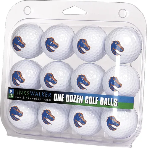 Vista 16 de LinksWalker Bolas de golf universitarias 12 bolas de regalo, tamaño reglamentario, bolas de 2 piezas