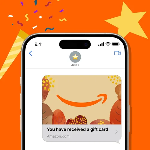 Vista 2 de Amazon Tarjeta de regalo electrónica Calabazas de otoño (animación)
