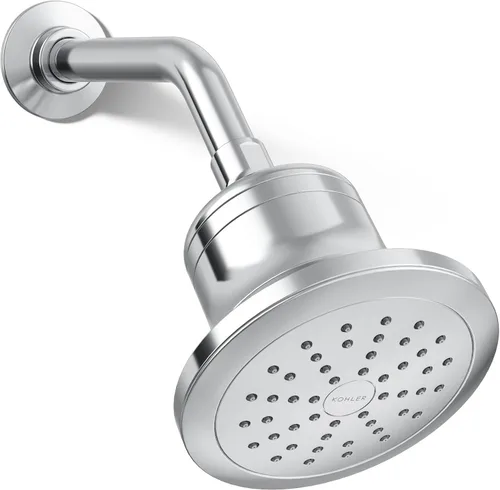 Vista 18 de Kohler 33631-G-BL Cinq™ Ducha redonda de función única con filtro, 1.75 gpm, negro mate