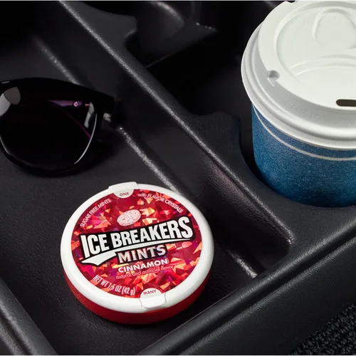 Vista 5 de Ice Breakers, latas de mentas sin azúcar con sabor a canela, 1.5 oz (8 unidades)