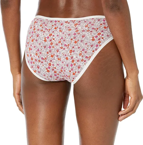 Vista 3 de Tienda Essentials - Calzones de algodón estilo bikini para mujer, paquete múltiple (disponibles en tallas extragrandes)