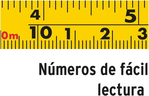 Vista 4 de Cinta larga, carcasa de plástico, 98.4 ft, metal, Pretul