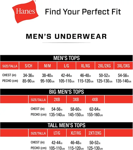 Vista 7 de Hanes Mens Ribbed Tank, Cotton Undershirt Tank, 6-Pack