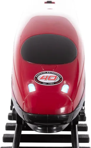 Vista 2 de Lionel NASCAR Hendrick Motorsports - Juego de tren para el 40 aniversario – Motor diésel a batería listo para jugar con 1:64 fundido a presión
