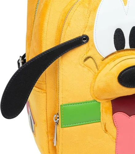Vista 3 de Loungefly Disney Pluto Plush Cosplay - Mochila para mujer, Varios colores, Moderno
