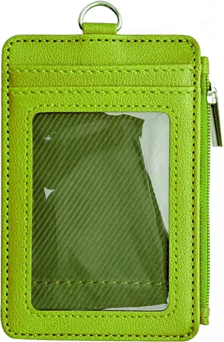 Vista 10 de CATCH ON Cartera pequeña para mujeres y hombres, delgada y minimalista de piel sintética, bolsillo frontal, tarjetero con bolsillo con cremallera