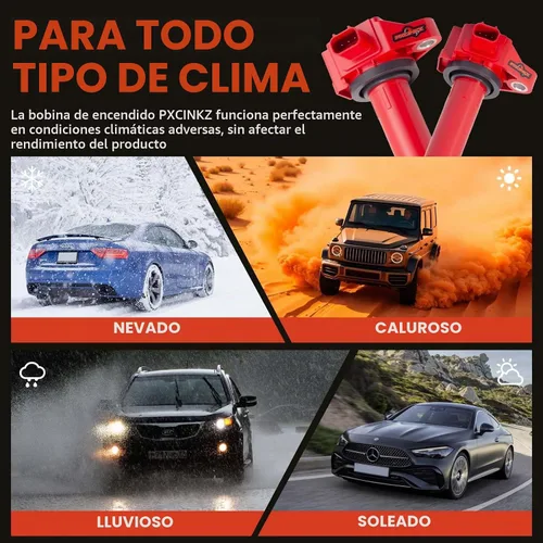 Vista 4 de Juego de 6 bobinas de encendido y bujías para Honda Accord 3.5 V6 UF713
