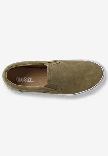 Vista 3 de KingSize Zapatos sin cordones de lona anchos para hombre