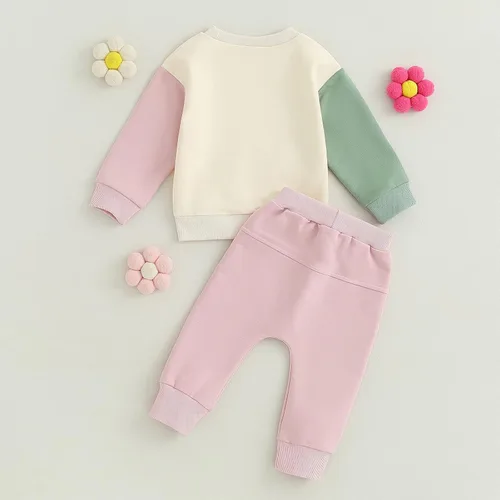Vista 8 de Thorn Tree Ropa de bebé recién nacido, traje de algodón, lindo bebé y niño, ropa de juego de arcoíris