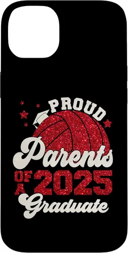 Vista 15 de iPhone 16 Parents of a 2025 Graduate Senior Graduation Volleyball Case