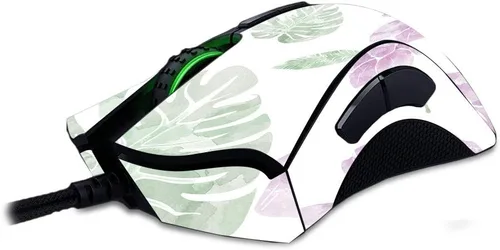 Vista 10 de MightySkins Skin compatible con Razer Deathadder Elite - Blue Petals Funda protectora de vinilo duradera y única Fácil de aplicar, quitar
