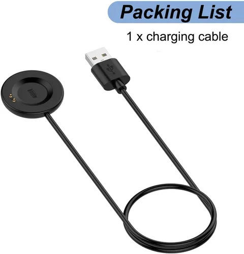 Vista 4 de Cargador para iTECH Fusion 2/3, cable de carga USB de repuesto para iTech Fusion 2/3 Smart Watch (3.3 pies/3.3 ft)