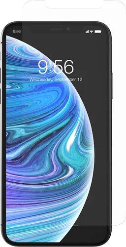 Vista 2 de ZAGG InvisibleShield Glass+ protector de pantalla, vidrio templado de alta definición fabricado para Iphone de Apple