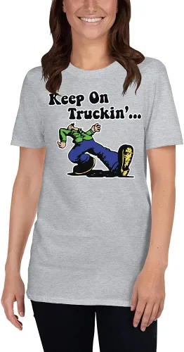 Vista 7 de Camiseta vintage Keep on Truckin' Retro de los años 70